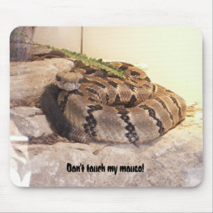 Alfombrilla De Ratón ¡No toque mi ratón!