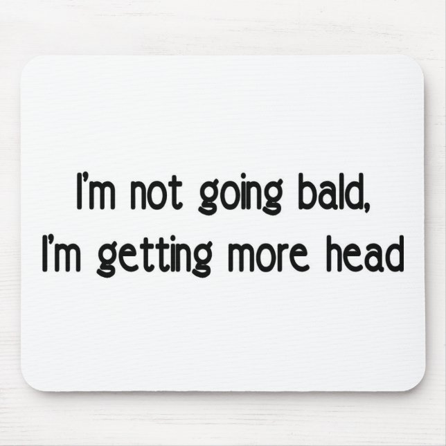 Alfombrilla De Ratón No voy calvo (Frente)