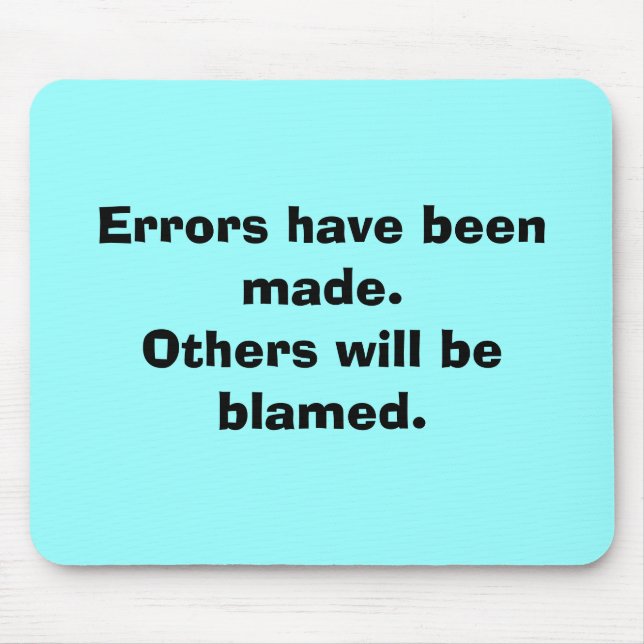 Alfombrilla De Ratón ¿No yo? (Frente)