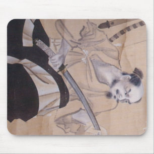 Alfombrilla De Ratón Nobufusa-Samurai del bizcocho borracho