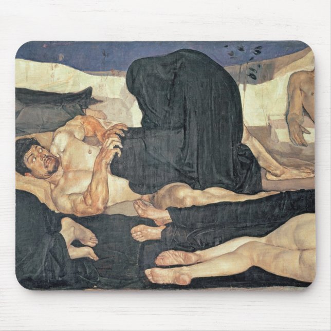 Alfombrilla De Ratón Noche, 1890 (aceite en lona) (Frente)