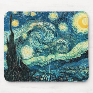 Alfombrilla De Ratón Noche estrellada estrellada