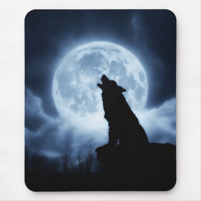Alfombrilla De Ratón Noche Mousepad (Frente)