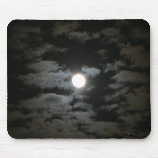 Alfombrilla De Ratón Noche oscura Mousepad (Frente)