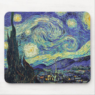 Alfombrilla De Ratón Noche Van Gogh Starry