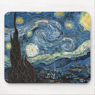 Alfombrilla De Ratón Noche Van Gogh Starry