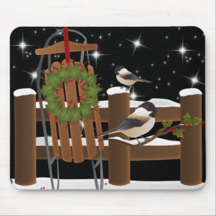 Alfombrilla De Ratón Noches de invierno Mousepad