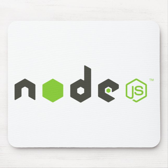 Alfombrilla De Ratón Node JS Mousepad (Frente)