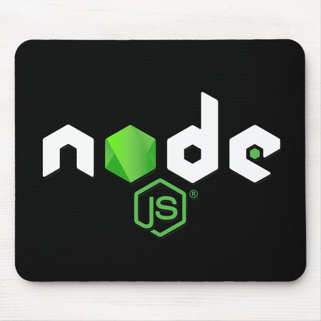 Alfombrilla De Ratón nodeJS MousePad (Frente)