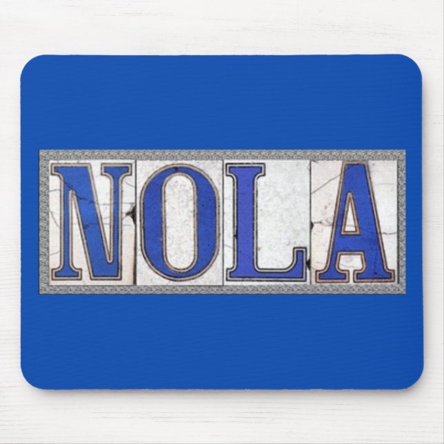 Alfombrilla De Ratón NOLA Mousepad (Frente)
