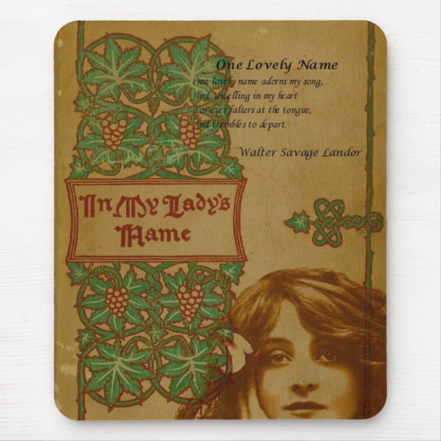 Alfombrilla De Ratón Nombre (Frente)