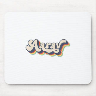 Alfombrilla De Ratón Nombre Aarav Apellido Personalizado Apellido Aarav