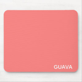 Alfombrilla De Ratón Nombre de color rosa guayaba