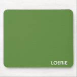 Alfombrilla De Ratón nombre de color verde Loerie<br><div class="desc">nombre de color verde Loerie</div>