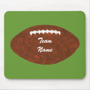 Alfombrilla De Ratón Nombre de equipo personalizado Mousepads verdes de