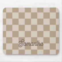 Nombre de Escritura en Cuadros Beige Taupe