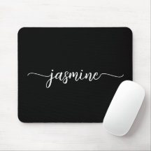 Nombre de monograma personalizado femenino simple
