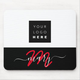 Alfombrilla De Ratón Nombre del logotipo del personalizado Monograma Ro