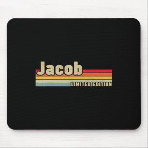 Alfombrilla De Ratón Nombre del regalo de Jacob Personalizado Cumpleaño