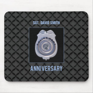 Alfombrilla De Ratón Nombre personalizado, aniversario con Departamento
