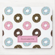 Nombre personalizado Cute Donuts Pastel Sweet Toot