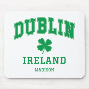Alfombrilla De Ratón Nombre personalizado Dublín Irlanda