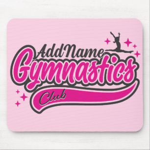 Alfombrilla De Ratón NOMBRE personalizado Gimnasia de salto dividido de
