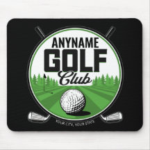 NOMBRE Personalizado Jugador del Club de Golf Golf