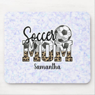 Alfombrilla De Ratón Nombre personalizado Soccer Mom Día de la Madre