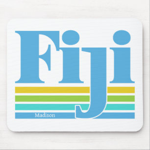 Alfombrilla De Ratón Nombre personalizado / Texto Fiji