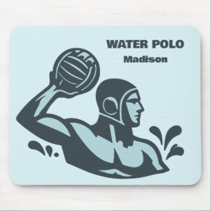 Alfombrilla De Ratón Nombre Personalizado Water Polo