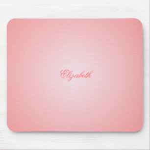Alfombrilla De Ratón Nombre rosa Mousepad