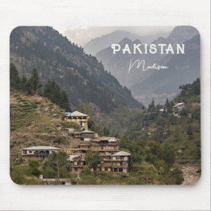 Alfombrilla De Ratón Nombre y texto personalizados de Pakistán