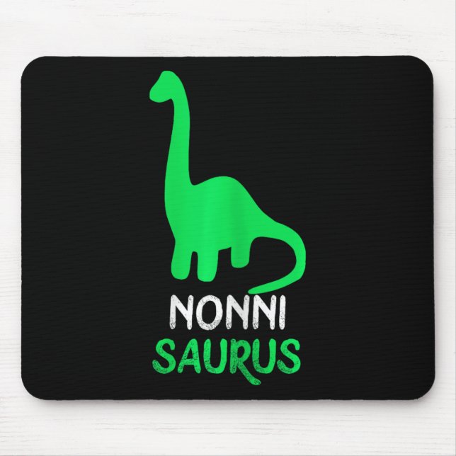 Alfombrilla De Ratón Nonni-saurus Funny Dino Dinosaur Nonnisaurus (Frente)