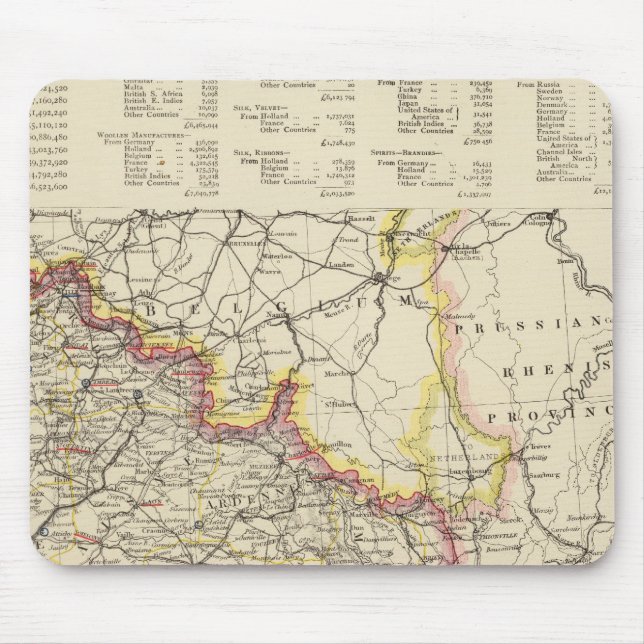 Alfombrilla De Ratón Noreste de Francia (Frente)