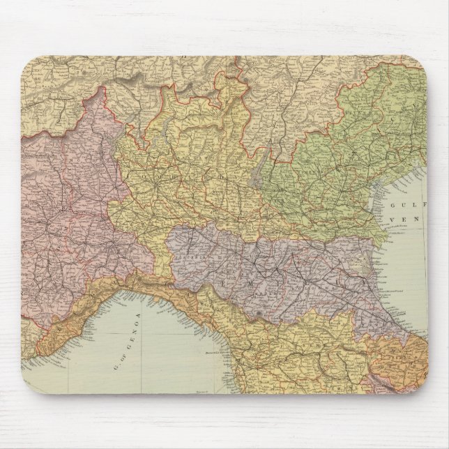 Alfombrilla De Ratón Norte de Italia 2 (Frente)