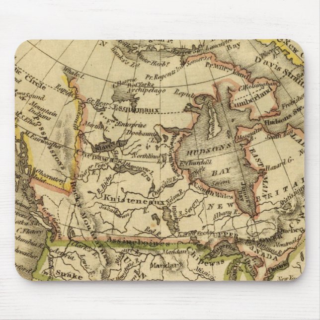 Alfombrilla De Ratón Norteamérica 40 (Frente)