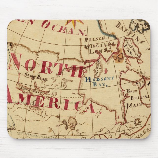 Alfombrilla De Ratón Norteamérica 8 (Frente)