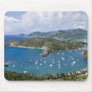 Alfombrilla De Ratón Norteamérica, Caribe, Antigua. Inglés