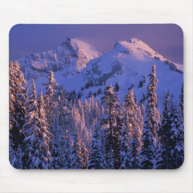 Alfombrilla De Ratón Norteamérica, Estados Unidos, Washington, Monte Ra (Frente)