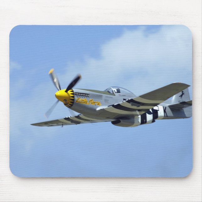 Alfombrilla De Ratón North American P-51D Mustang, Caballito (Frente)