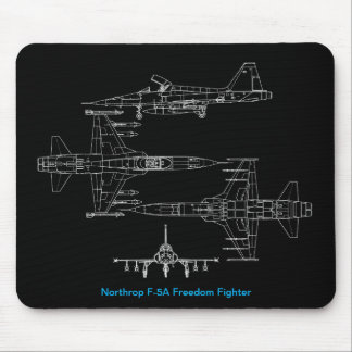 Alfombrilla De Ratón Northrop F5A Freedom Fighter Mouse Pad