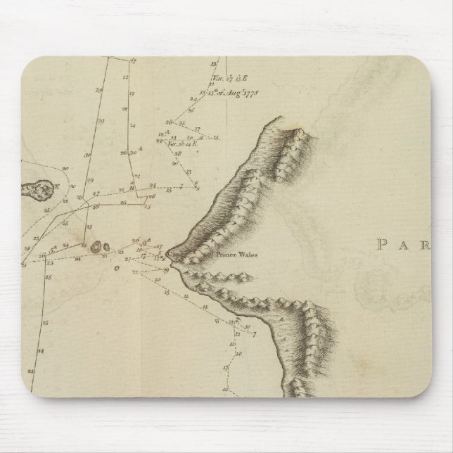 Alfombrilla De Ratón Norton Sound, Bherings Strait, Alaska (Frente)