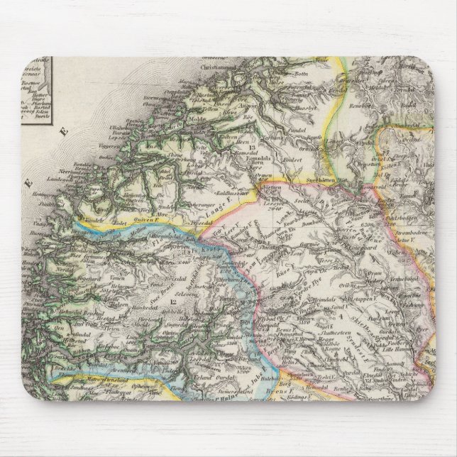 Alfombrilla De Ratón Noruega (Frente)