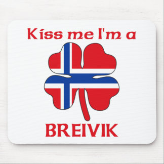 Alfombrilla De Ratón Noruegos personalizada me besan que soy Breivik