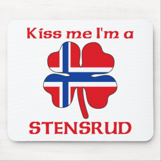 Alfombrilla De Ratón Noruegos personalizada me besan que soy Stensrud
