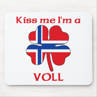 Alfombrilla De Ratón Noruegos personalizada me besan que soy Voll