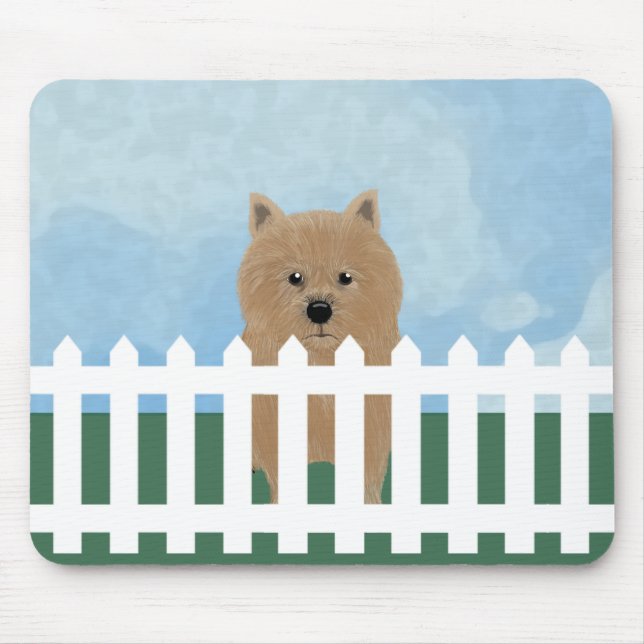 Alfombrilla De Ratón Norwich Terrier Mousepad (Frente)