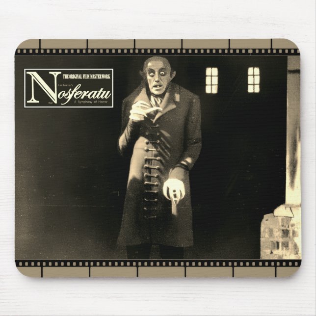 Alfombrilla De Ratón Nosferatu Horror Film Mousepad (Frente)