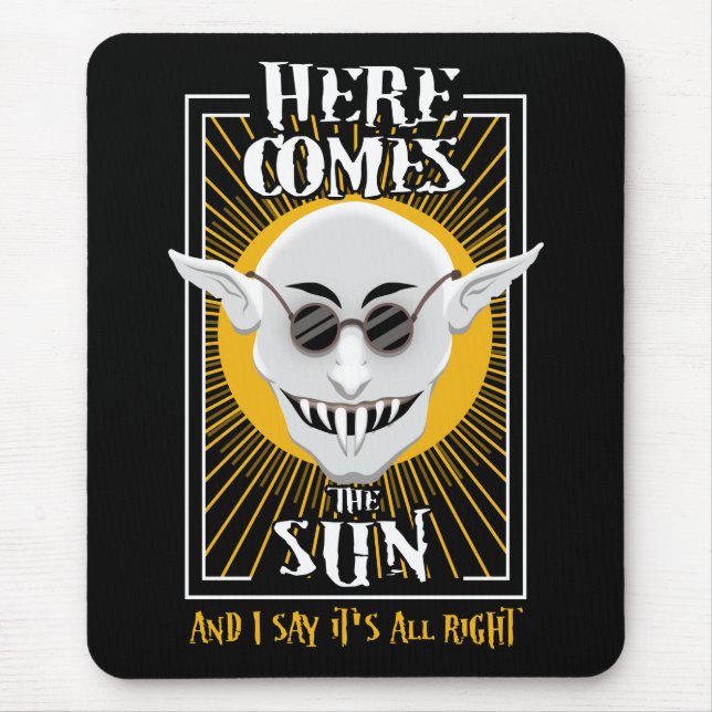 Alfombrilla De Ratón Nosferatu Mouse Pad (Frente)